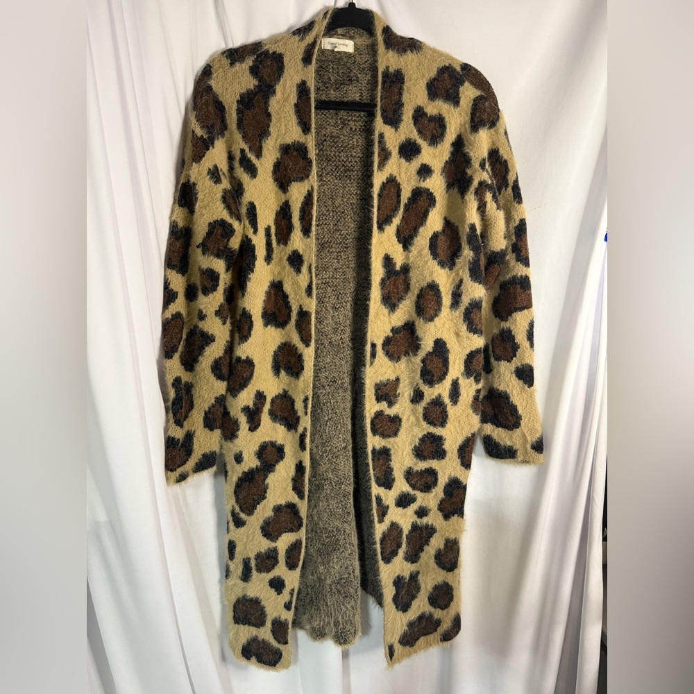 Leopard Print Women's Cardigan